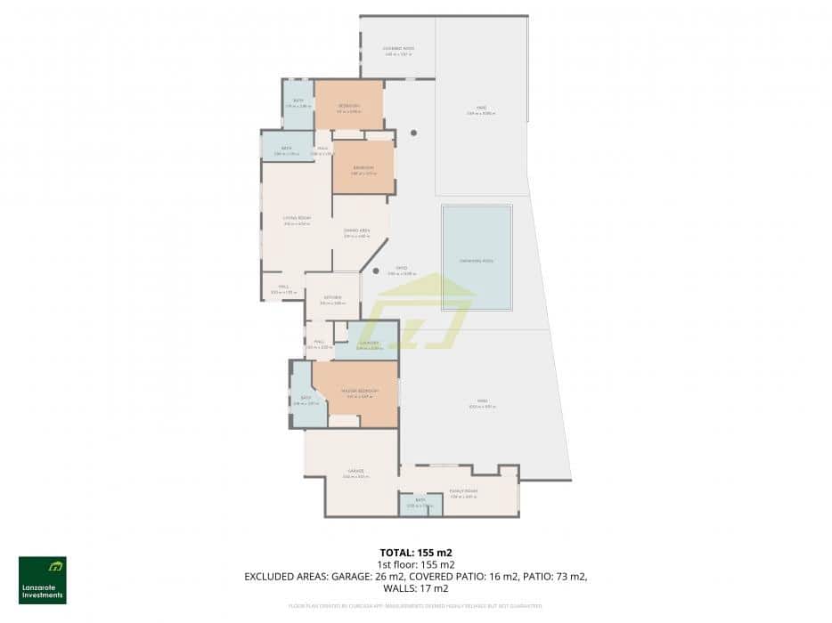 3 bedroom Villa for sale in Playa Blanca with pool garage - € 544,000 (Ref: 9714444)