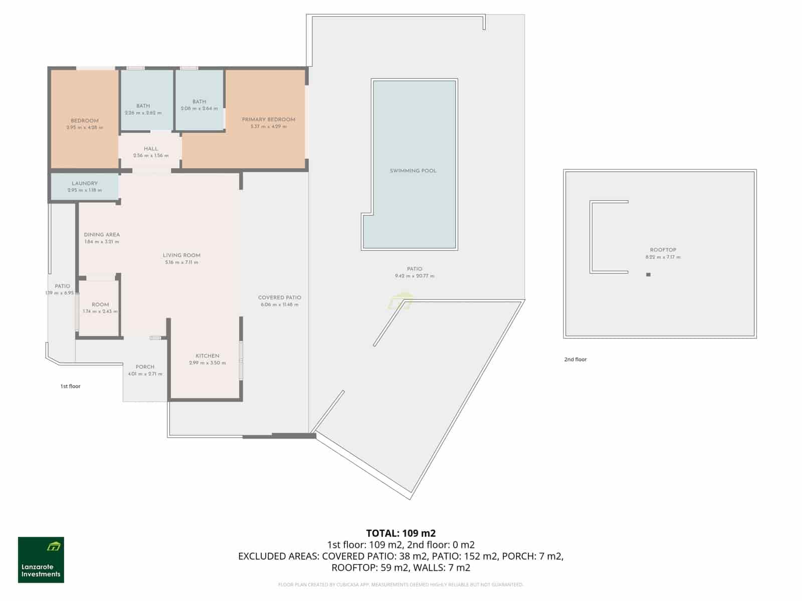 3 bedroom Villa for sale in Yaiza with pool - € 1,275,000 (Ref: 9721037)