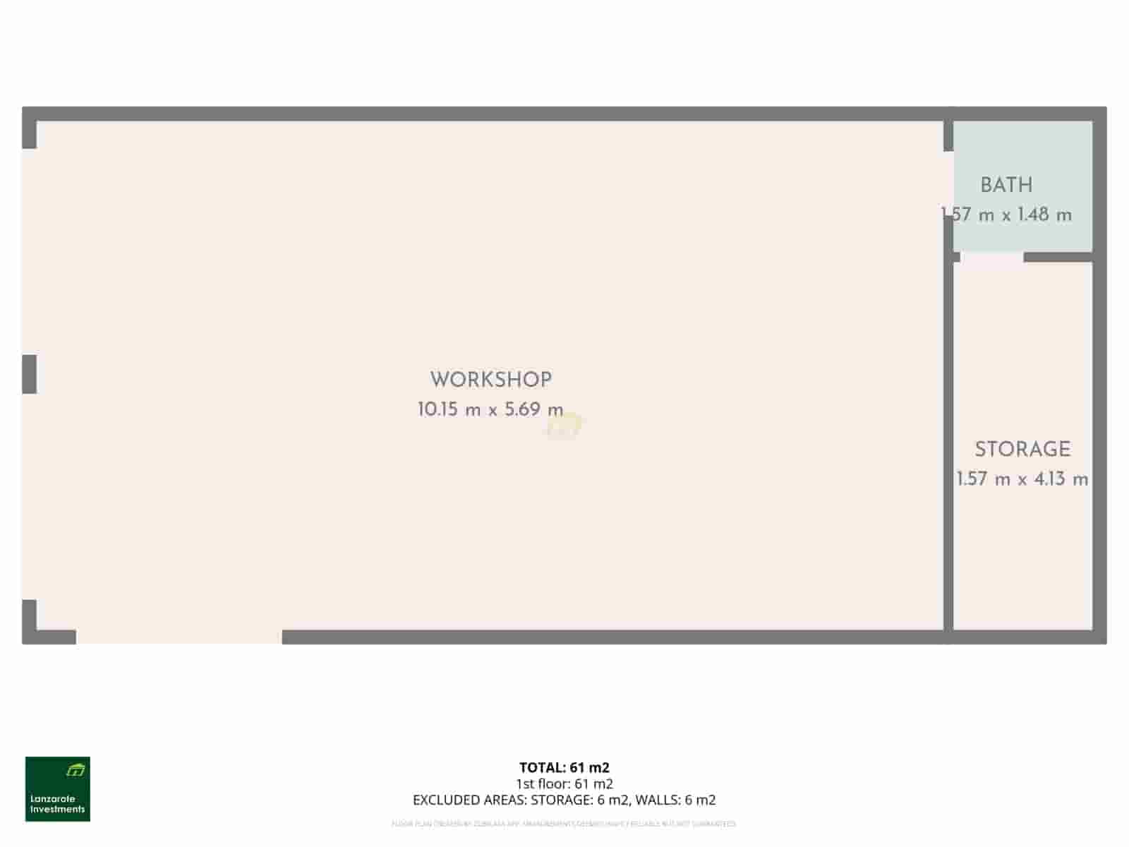 Local Commercial à vendre à Costa Teguise - 200 000 € (Ref: 9731629)