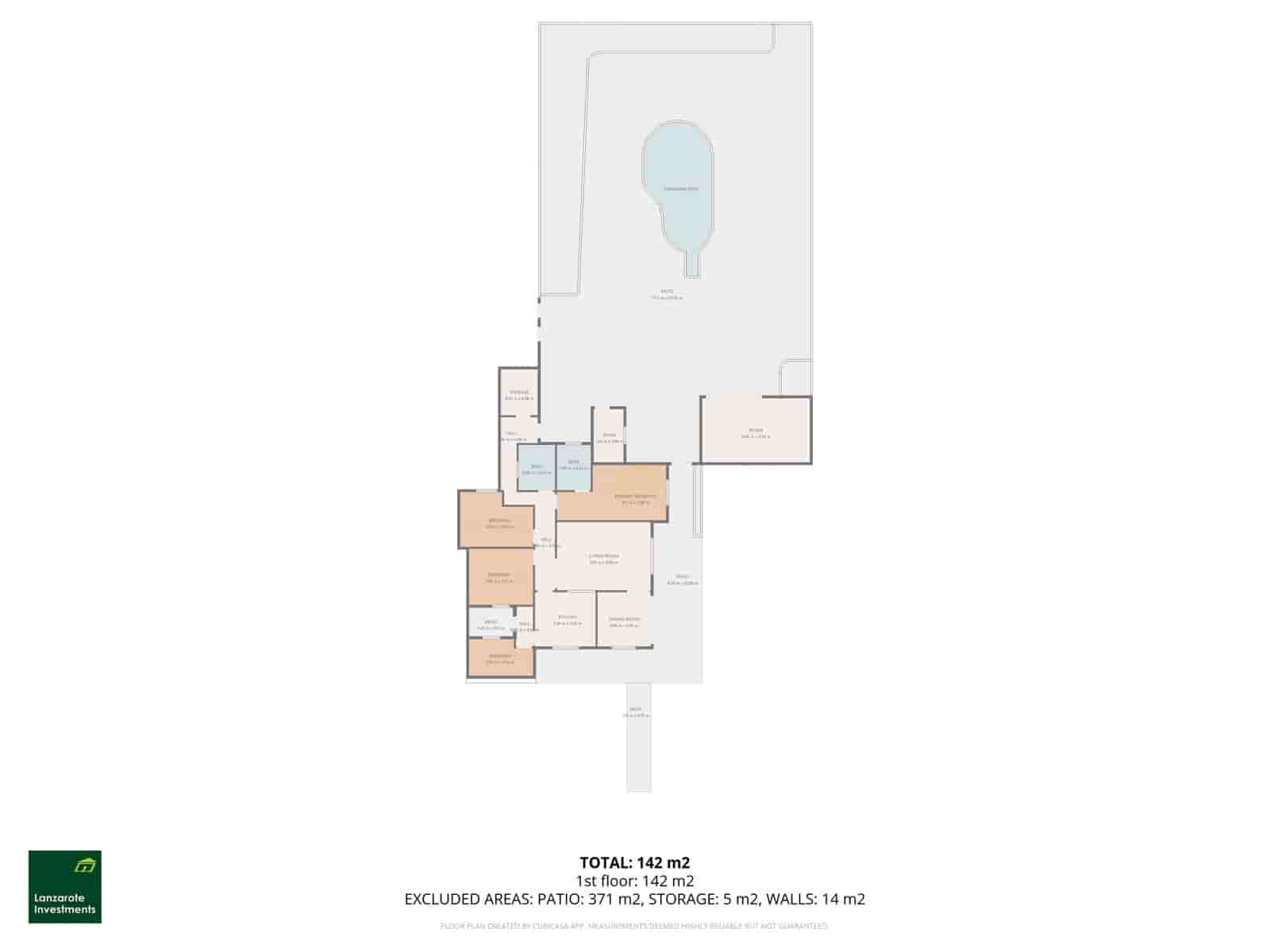 4 chambre Villa/Maison à vendre à Guime avec piscine garage - 545 000 € (Ref: 9782946)