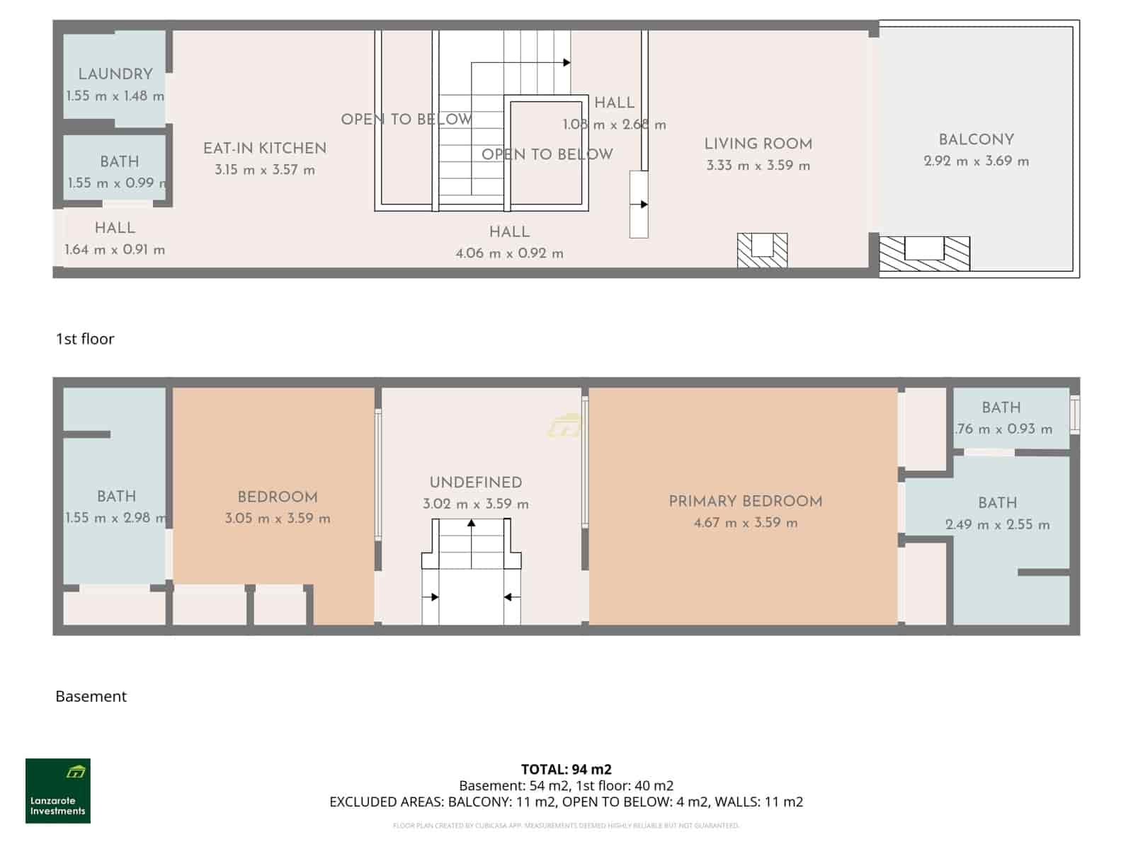 2 quarto Moradia para venda em Puerto del Carmen com piscina - 360 000 € (Ref: 9835094)
