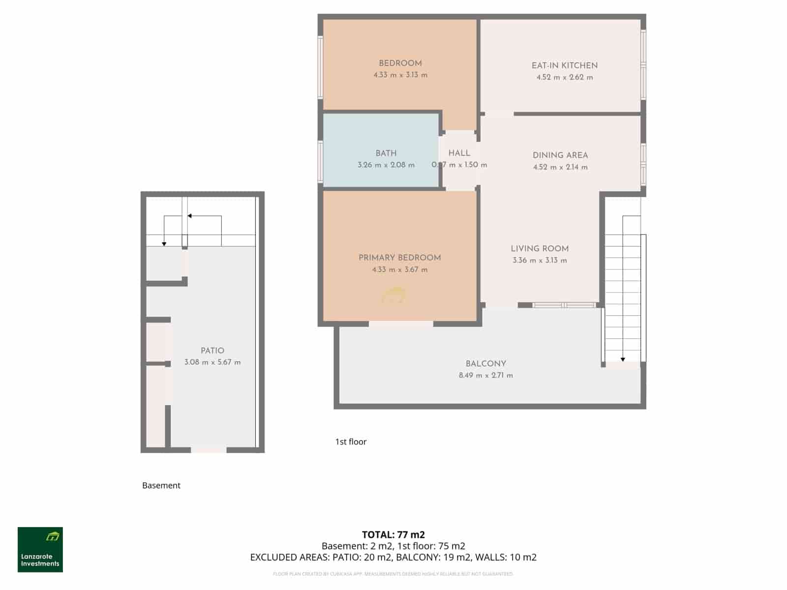 2 bedroom Apartment for sale in Playa Honda with garage - € 290,000 (Ref: 9842049)