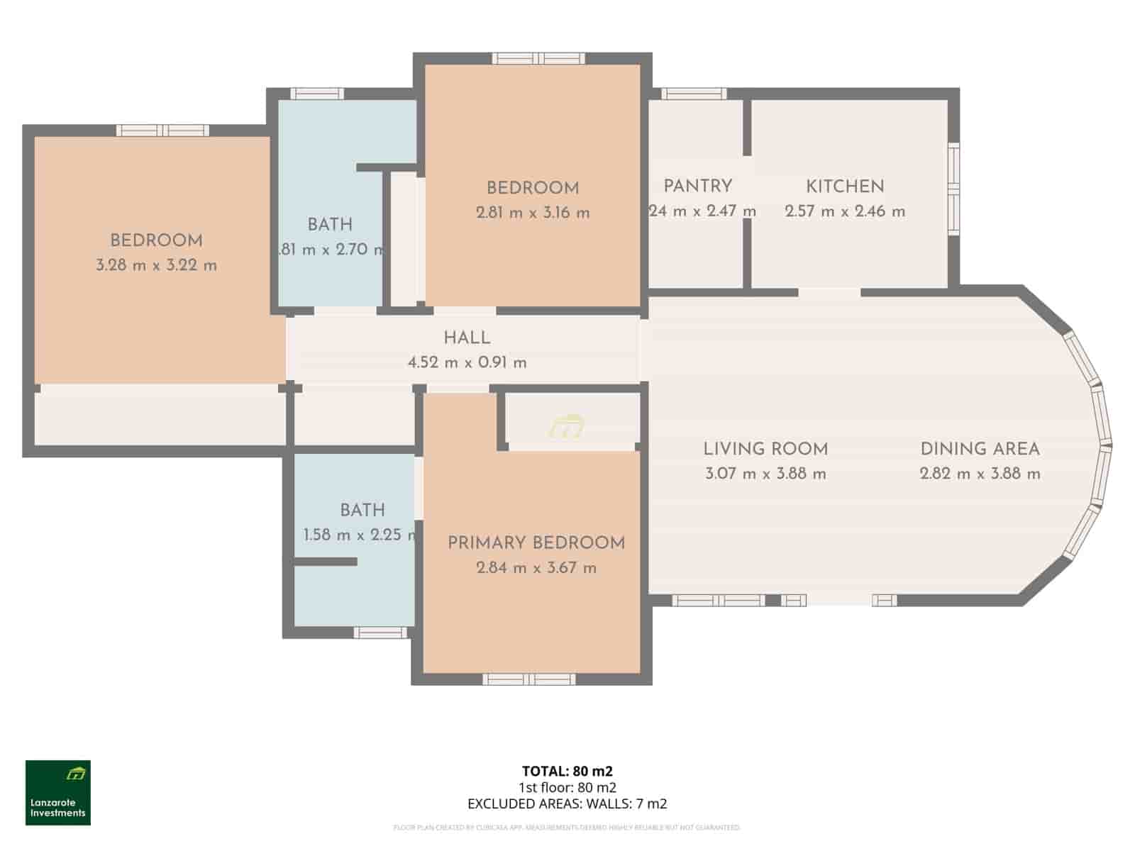 3 soveværelse Villa til salg i Charco del Palo med garage - € 430.000 (Ref: 9868148)