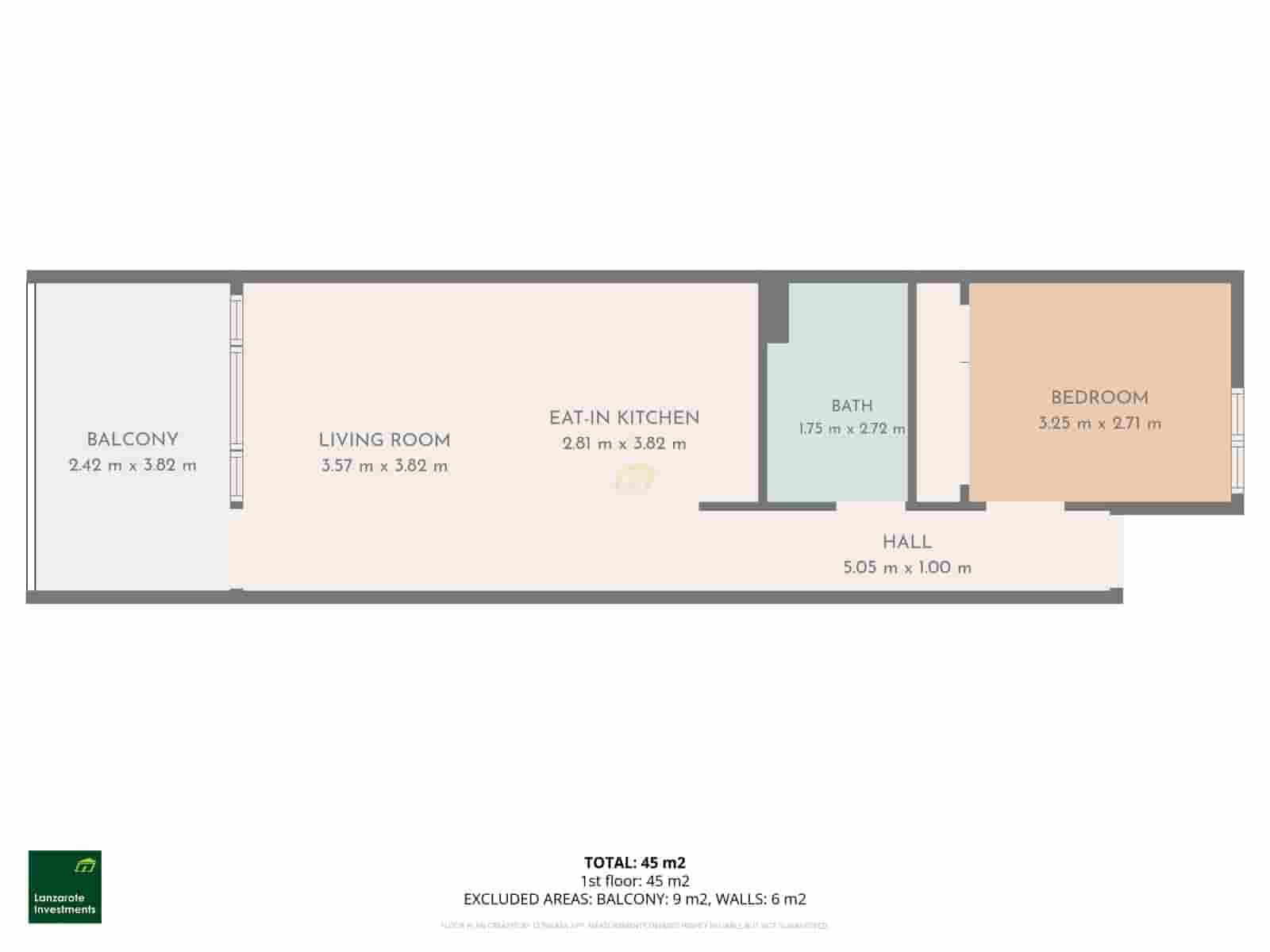 1 chambre Appartement à vendre à Costa Teguise avec piscine - 245 000 € (Ref: 9877835)
