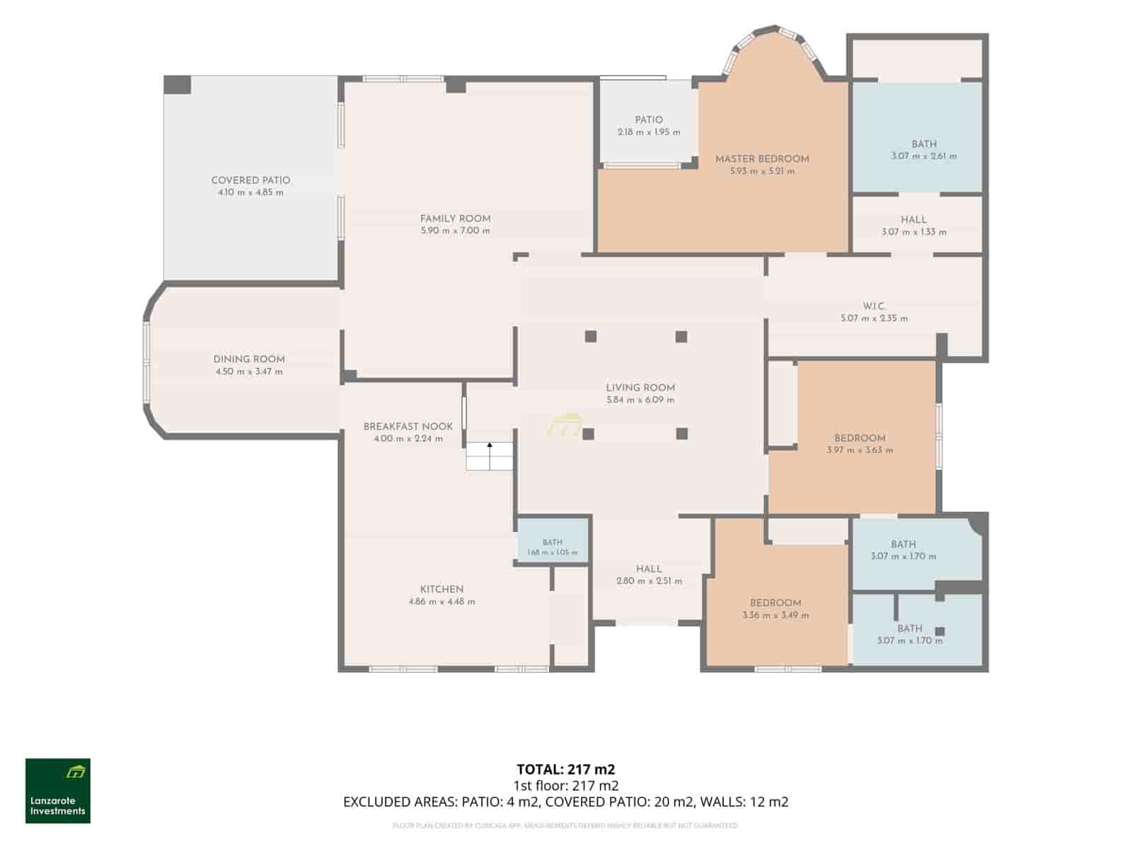 4 quarto Moradia para venda em Costa Teguise com piscina garagem - 879 000 € (Ref: 9912434)