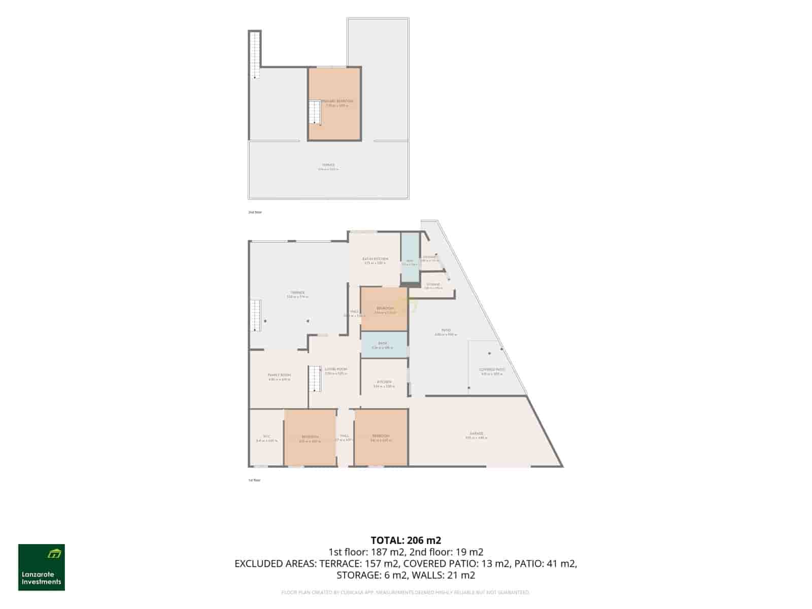 3 sovrum Bungalow till salu i Teguise med garage - 499 950 € (Ref: 9950919)