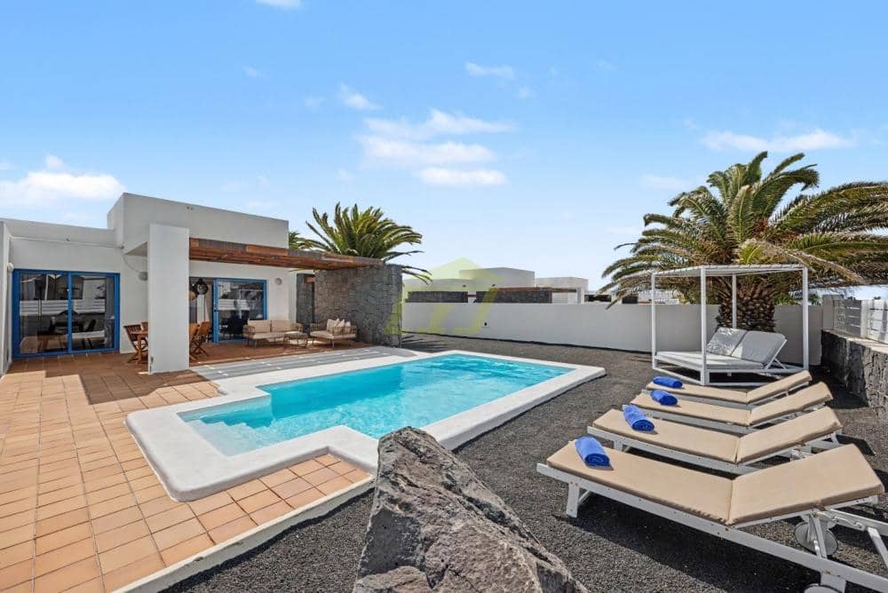2 camera da letto Bungalow in vendita in Playa Blanca con piscina garage - 480.000 € (Rif: 9993752)