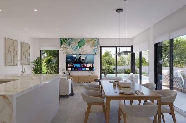 4 soverom Villa til salgs i La Villajoyosa / Vila Joiosa med svømmebasseng garasje - € 764 500 (Ref: 10011456)