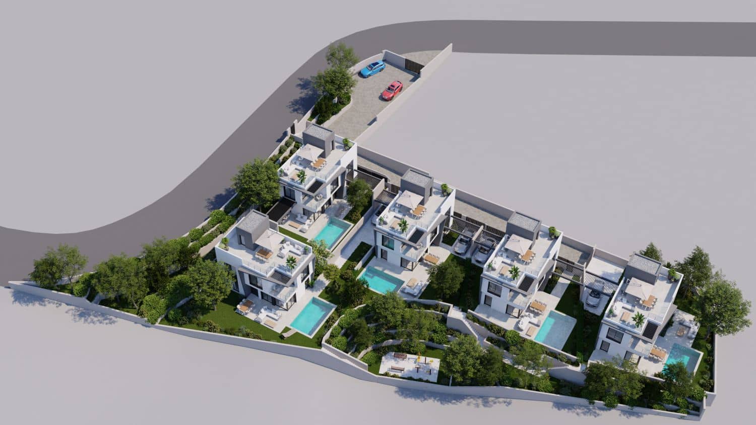 4 makuuhuone Huvila myytävänä paikassa La Villajoyosa / Vila Joiosa mukana uima-altaan 
autotalli - 764 500 € (Ref: 10011456)