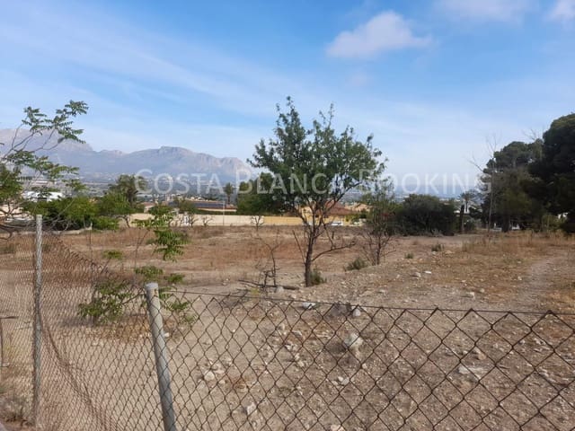 Byggetomt til salgs i Rincón de Loix, Benidorm - € 750 000 (Ref: 9001859)