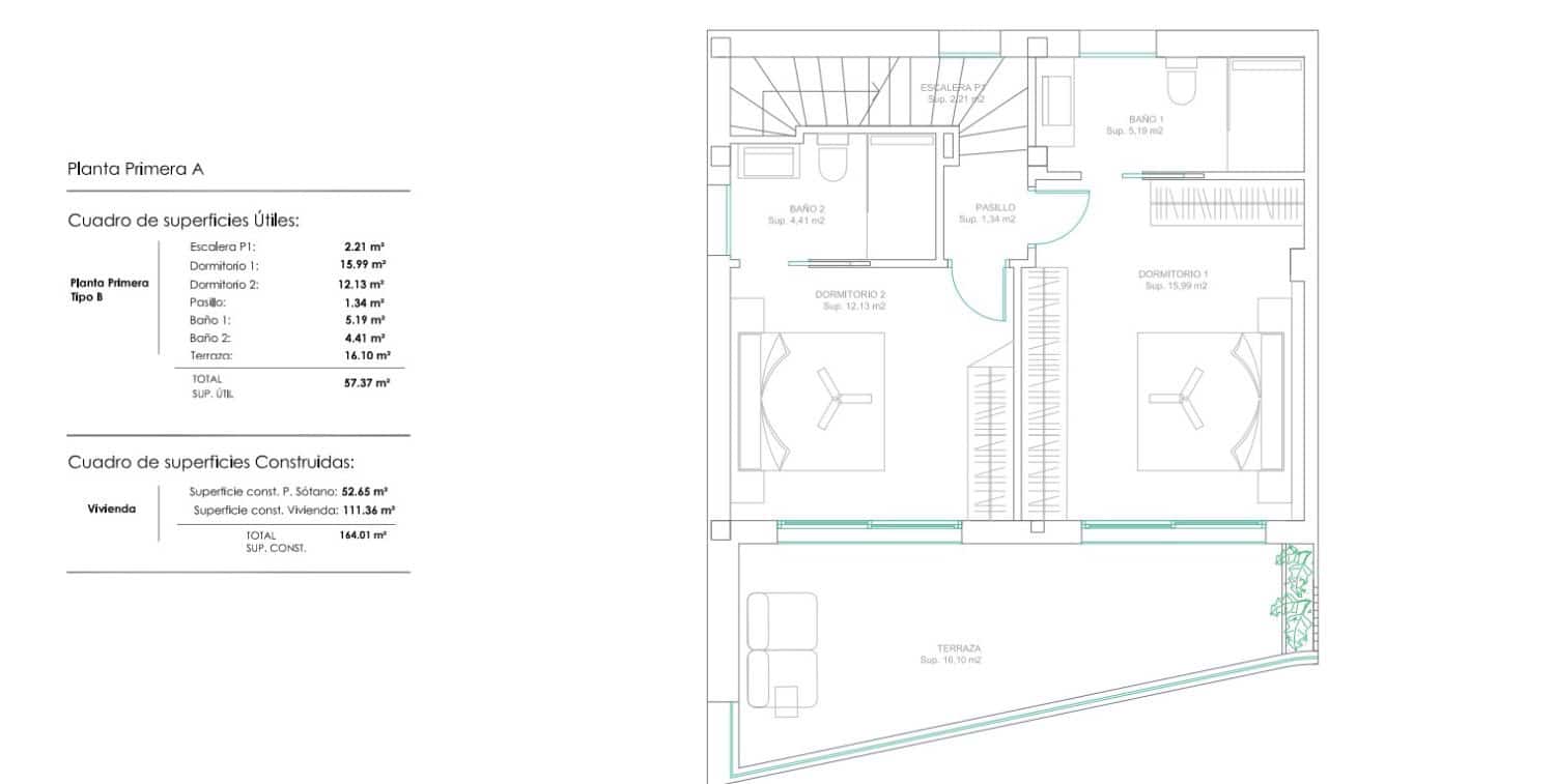 3 bedroom Villa for sale in Gran Alacant with garage - € 569,000 (Ref: 9255462)