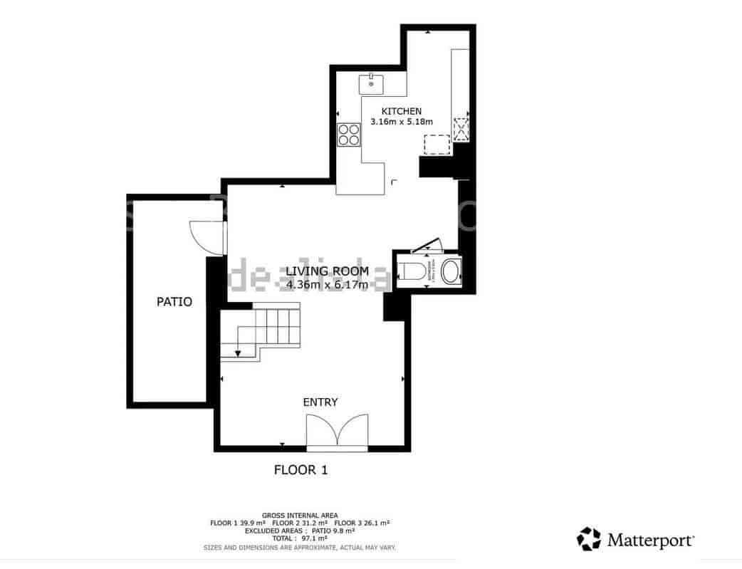 3 soveværelse Byhus til salg i Finestrat - € 225.000 (Ref: 9338557)