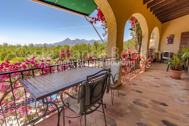 5 sypialnia Willa na sprzedaż w Altea la Vella, Altea z garażem - 1 590 000 € (Ref: 9436921)