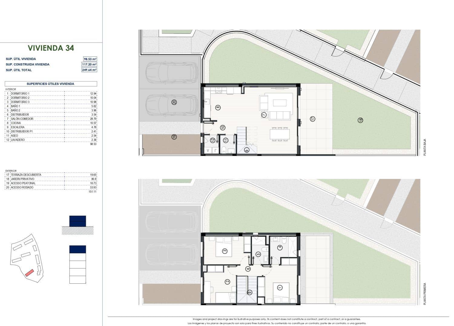 3 makuuhuone Huvila myytävänä paikassa Finestrat - 425 000 € (Ref: 9571071)