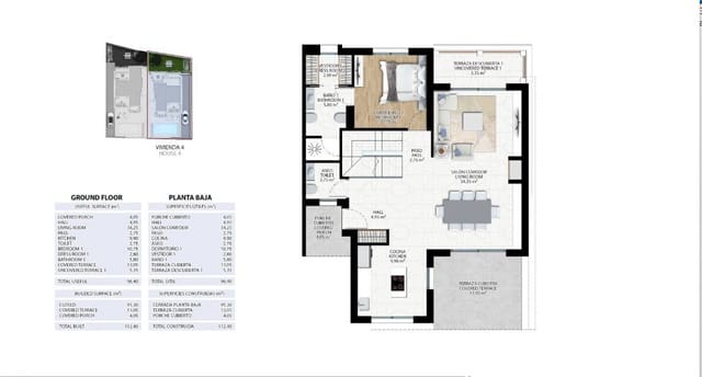 3 sypialnia Willa na sprzedaż w Alfaz del Pi / L'Alfàs del Pi - 675 000 € (Ref: 9582814)
