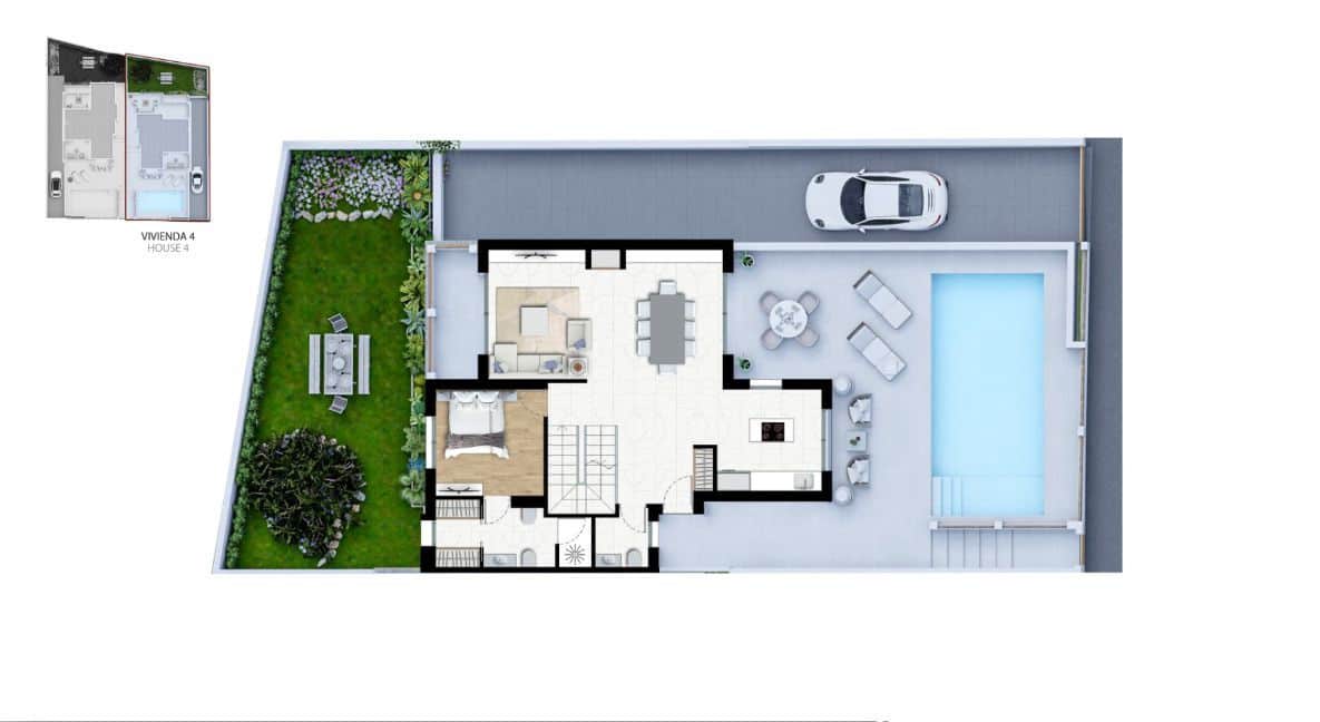 3 sypialnia Willa na sprzedaż w Alfaz del Pi / L'Alfas del Pi - 675 000 € (Ref: 9582814)