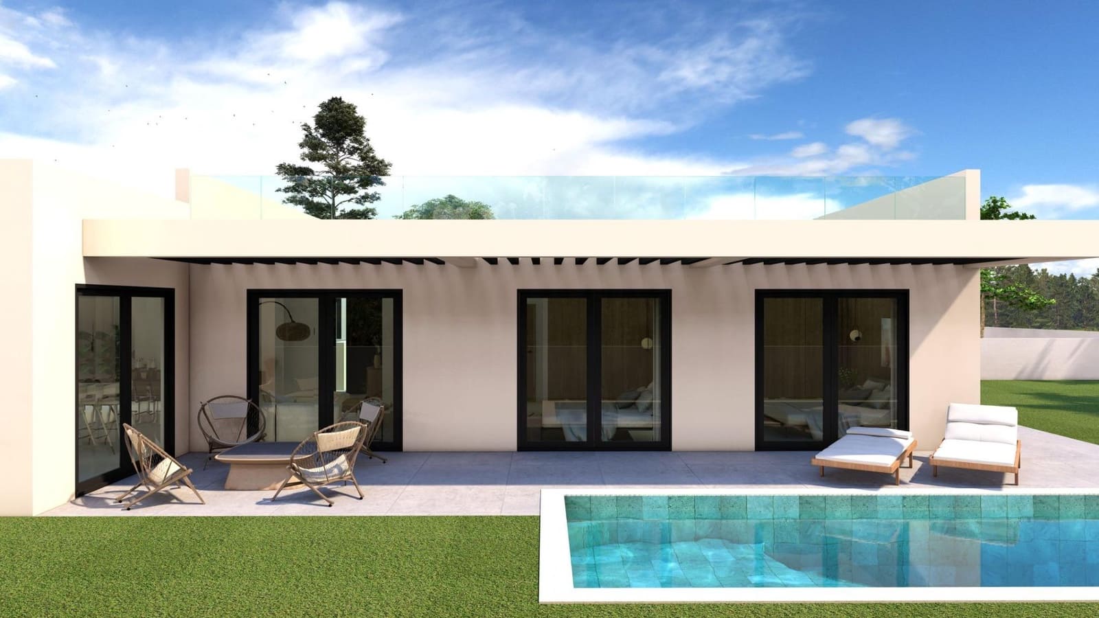 4 slaapkamer Villa te koop in Finestrat met zwembad garage - € 810.000 (Ref: 9582869)