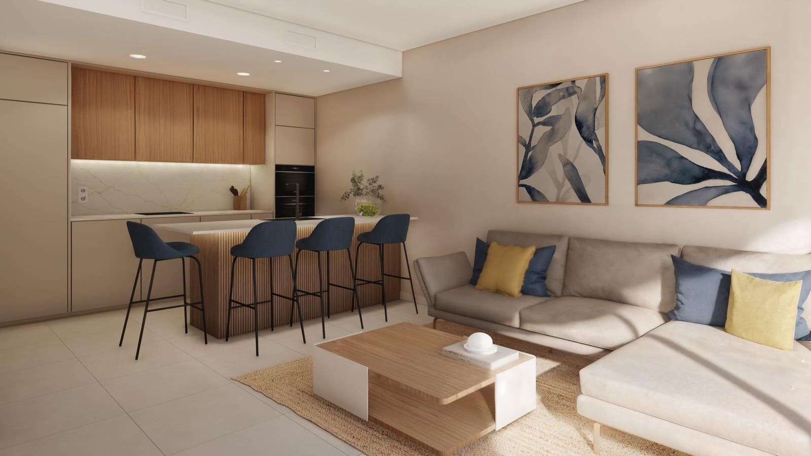 2 bedroom Apartment for sale in La Villajoyosa / Vila Joiosa with pool - € 735,000 (Ref: 9818126)