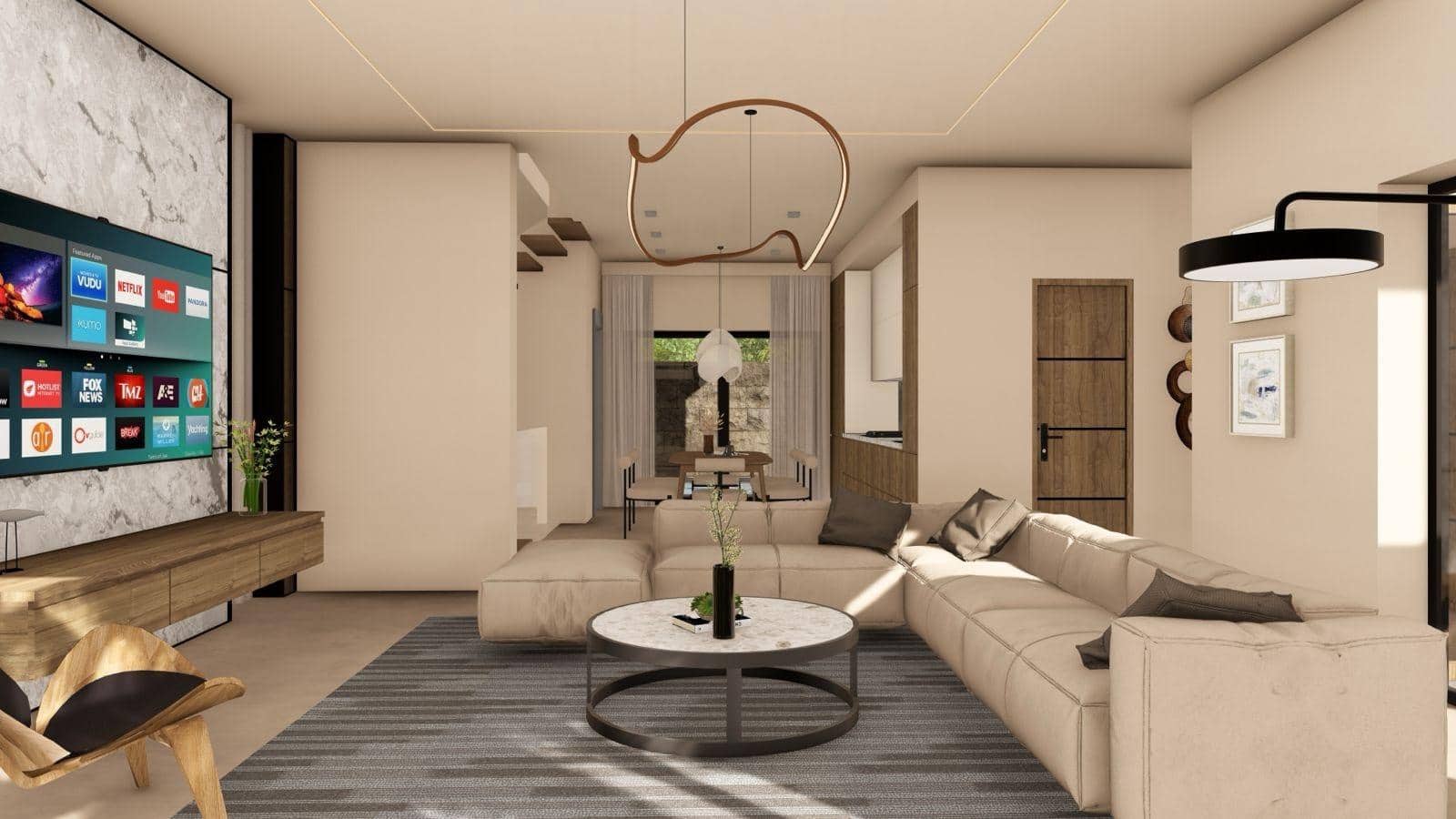 Pareado de 4 habitaciones en Finestrat en venta con piscina garaje - 649.000 € (Ref: 9825184)