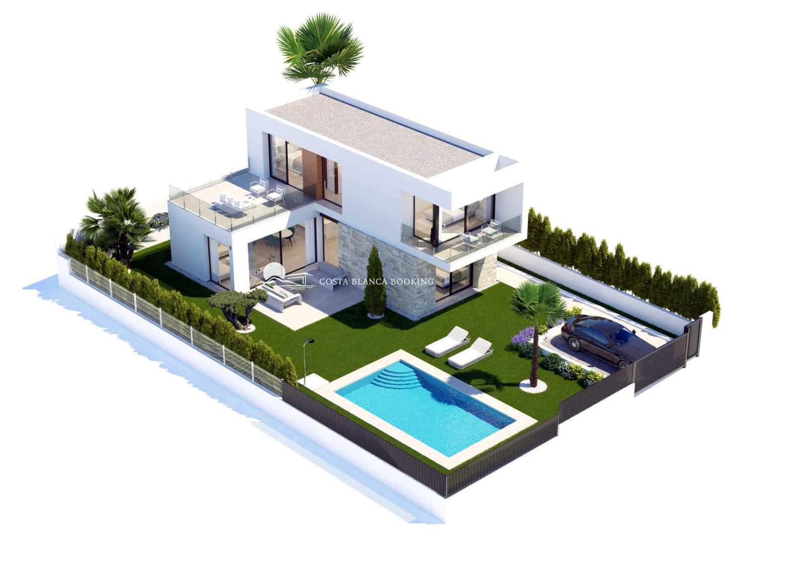 3 chambre Villa/Maison à vendre à Finestrat avec piscine - 915 000 € (Ref: 9849280)