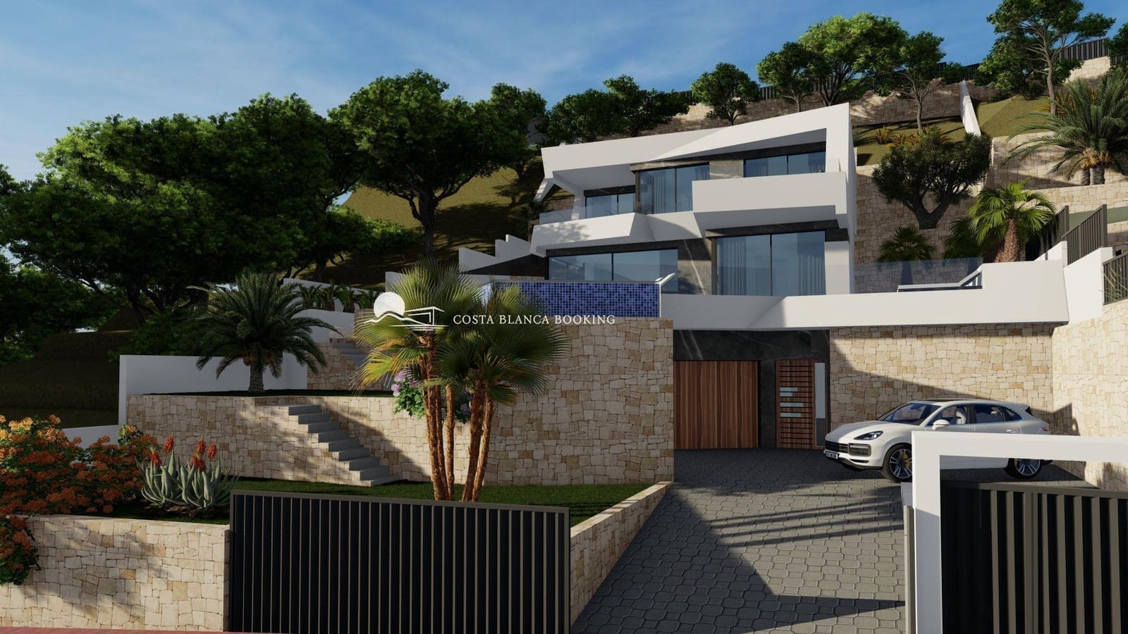 4 soveværelse Villa til salg i Calpe / Calp med swimmingpool garage - € 1.690.000 (Ref: 9893790)