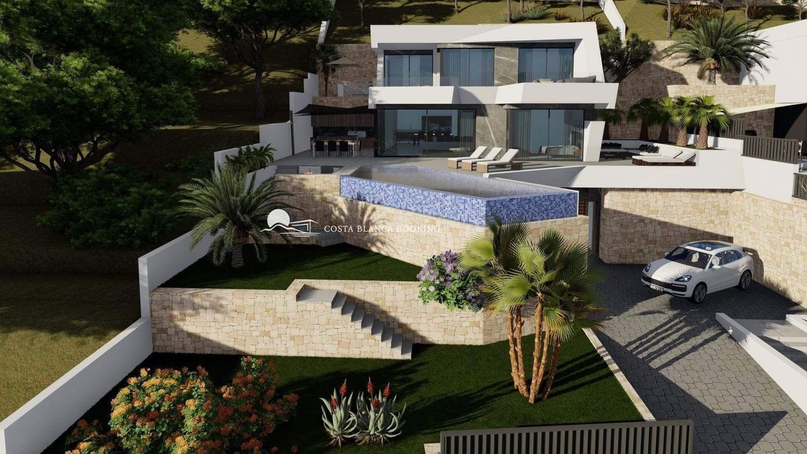 4 soveværelse Villa til salg i Calpe / Calp med swimmingpool garage - € 1.690.000 (Ref: 9893790)