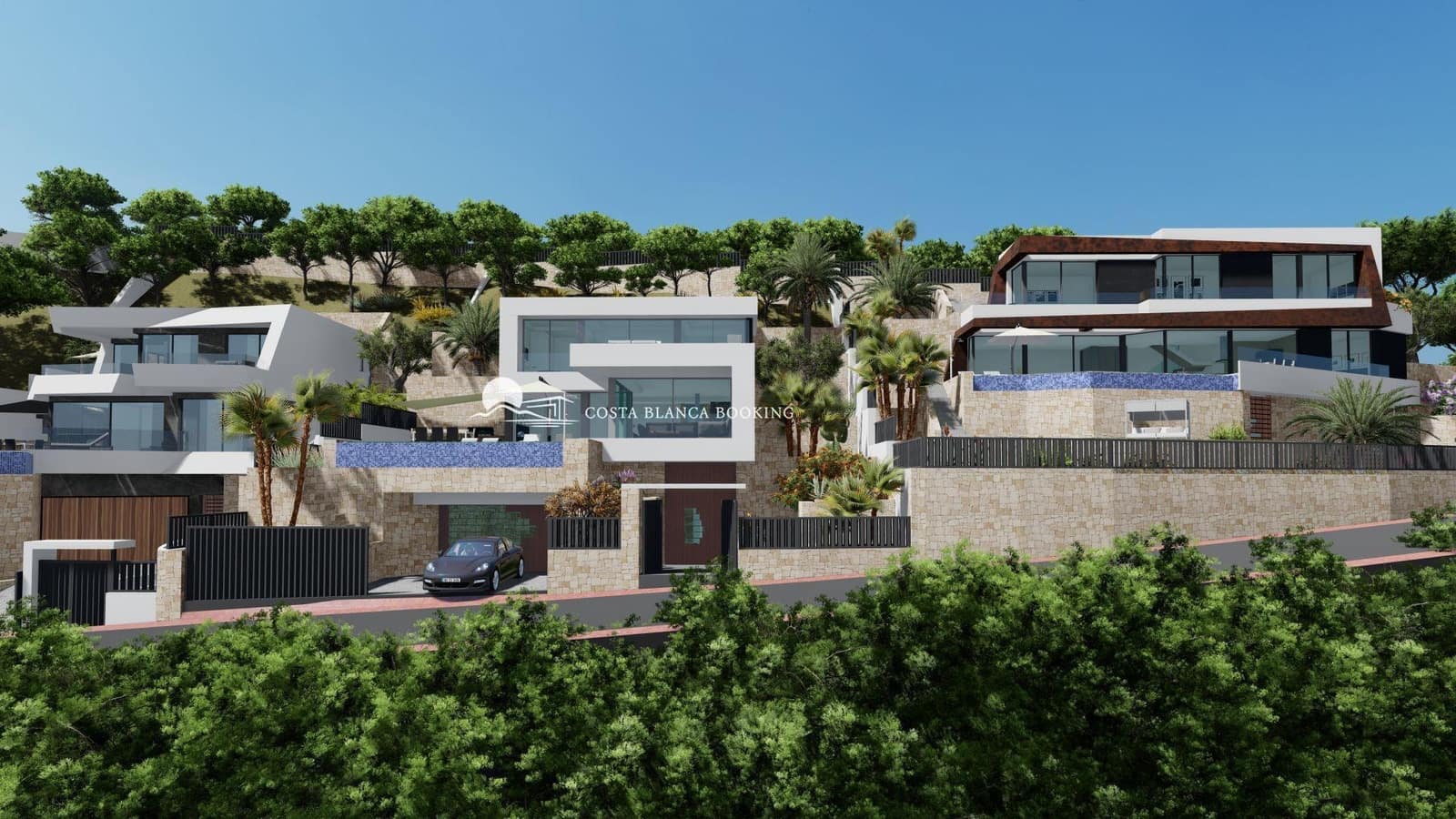 4 soveværelse Villa til salg i Calpe / Calp med swimmingpool garage - € 1.690.000 (Ref: 9893790)