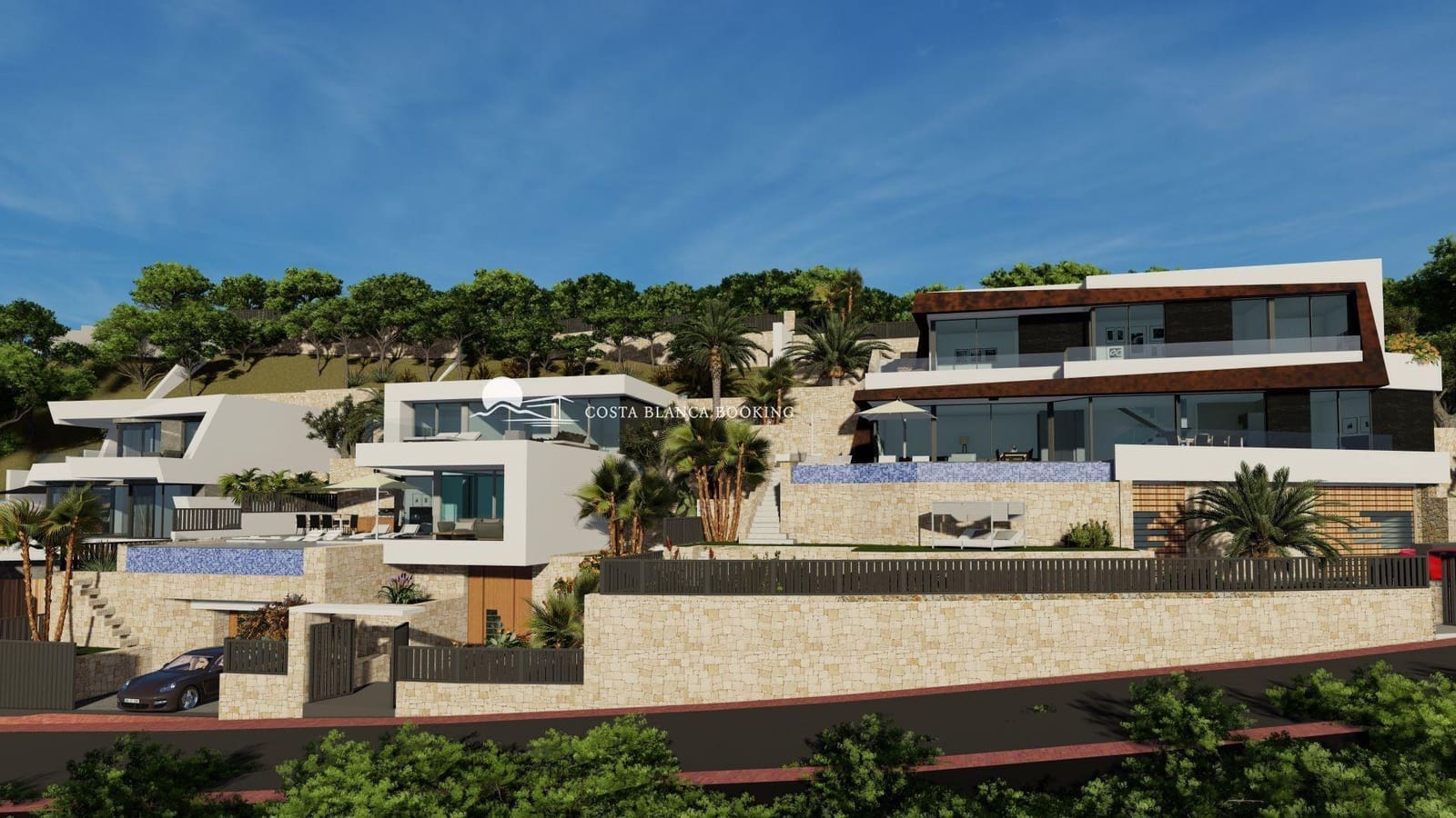 4 soveværelse Villa til salg i Calpe / Calp med swimmingpool garage - € 1.690.000 (Ref: 9893790)