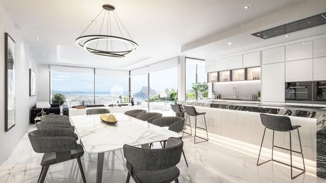 4 soverom Villa til salgs i Calpe / Calp med svømmebasseng garasje - € 1 550 000 (Ref: 9896263)