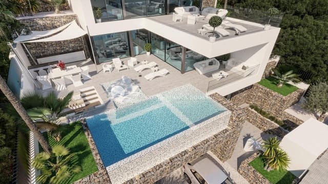 4 soverom Villa til salgs i Calpe / Calp med svømmebasseng garasje - € 1 550 000 (Ref: 9896263)