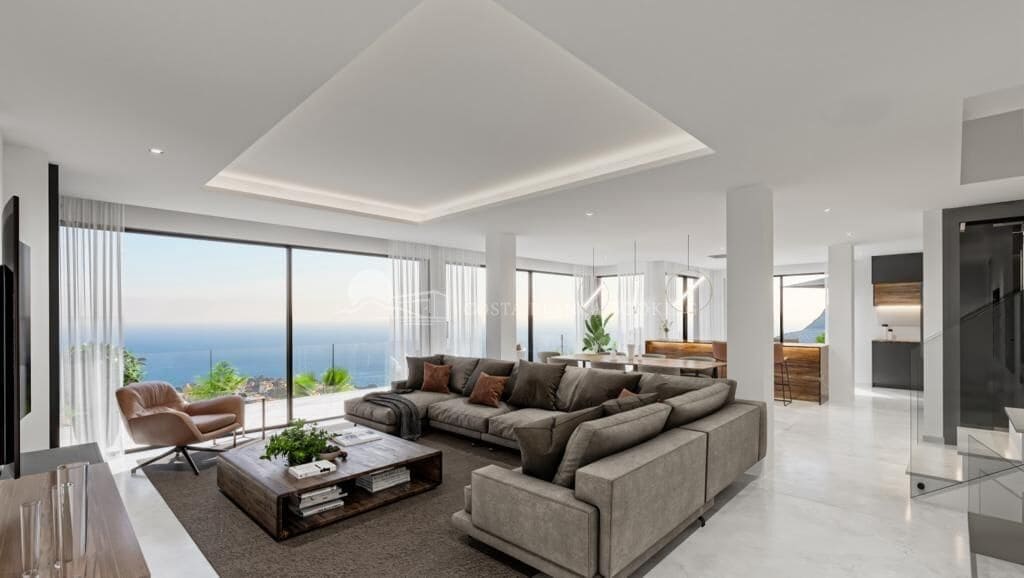 4 soverom Villa til salgs i Calpe / Calp med svømmebasseng garasje - € 1 850 000 (Ref: 9903847)