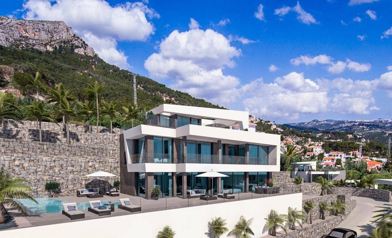 4 sovrum Villa till salu i Calpe / Calp med pool garage - 1 850 000 € (Ref: 9903848)