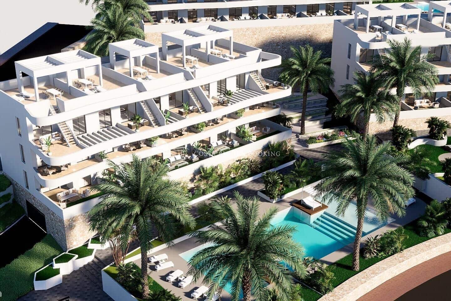 2 Zimmer Penthouse zu verkaufen in Finestrat mit Pool Garage - 402.900 € (Ref: 9903849)