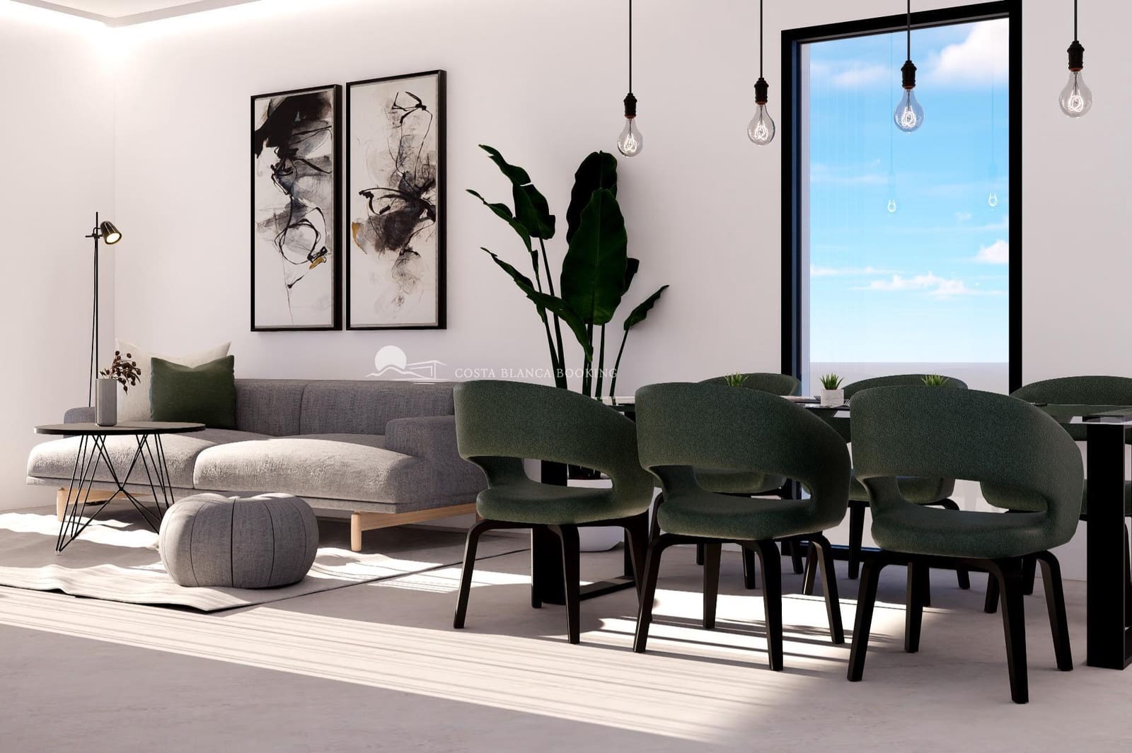 2 Zimmer Penthouse zu verkaufen in Finestrat mit Pool Garage - 402.900 € (Ref: 9903849)