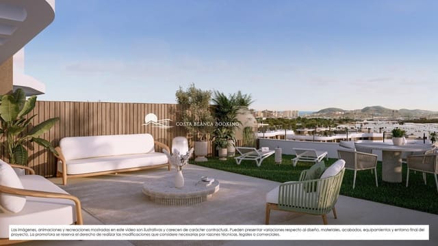 2 soveværelse Lejlighed til salg i Finestrat med swimmingpool - € 364.000 (Ref: 9913107)