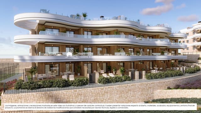 2 soveværelse Lejlighed til salg i Finestrat med swimmingpool - € 364.000 (Ref: 9913107)