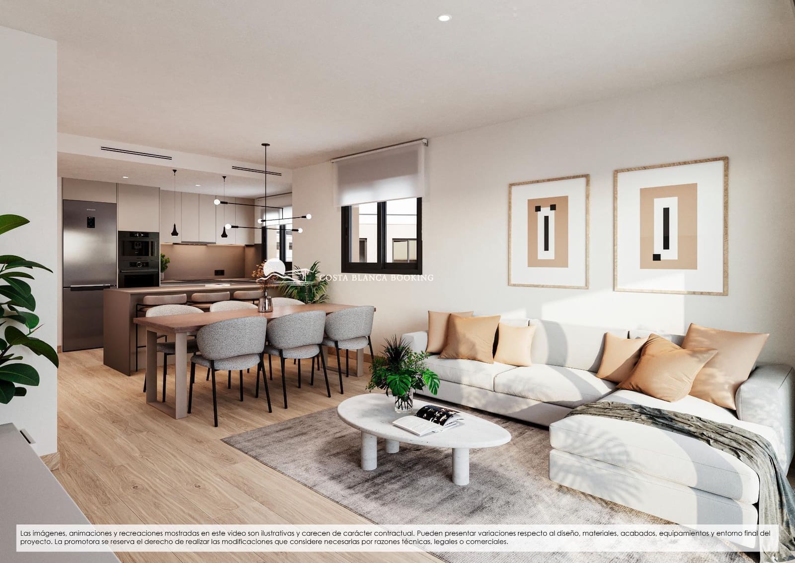 2 quarto Apartamento para venda em Finestrat com piscina - 364 000 € (Ref: 9913107)