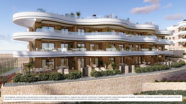 2 soverom Leilighet til salgs i Finestrat med svømmebasseng - € 423 000 (Ref: 9913108)