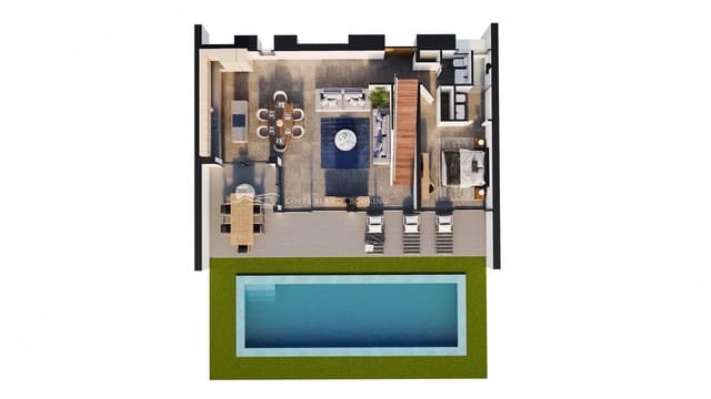 3 soveværelse Villa til salg i Calpe / Calp med swimmingpool garage - € 1.099.000 (Ref: 9920384)