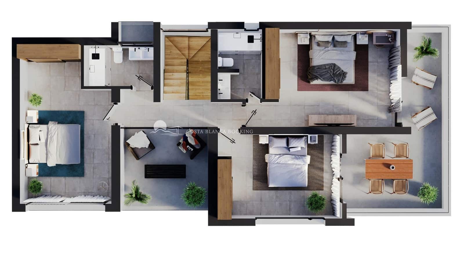 3 soverom Villa til salgs i Calpe / Calp med svømmebasseng garasje - € 925 000 (Ref: 9920385)