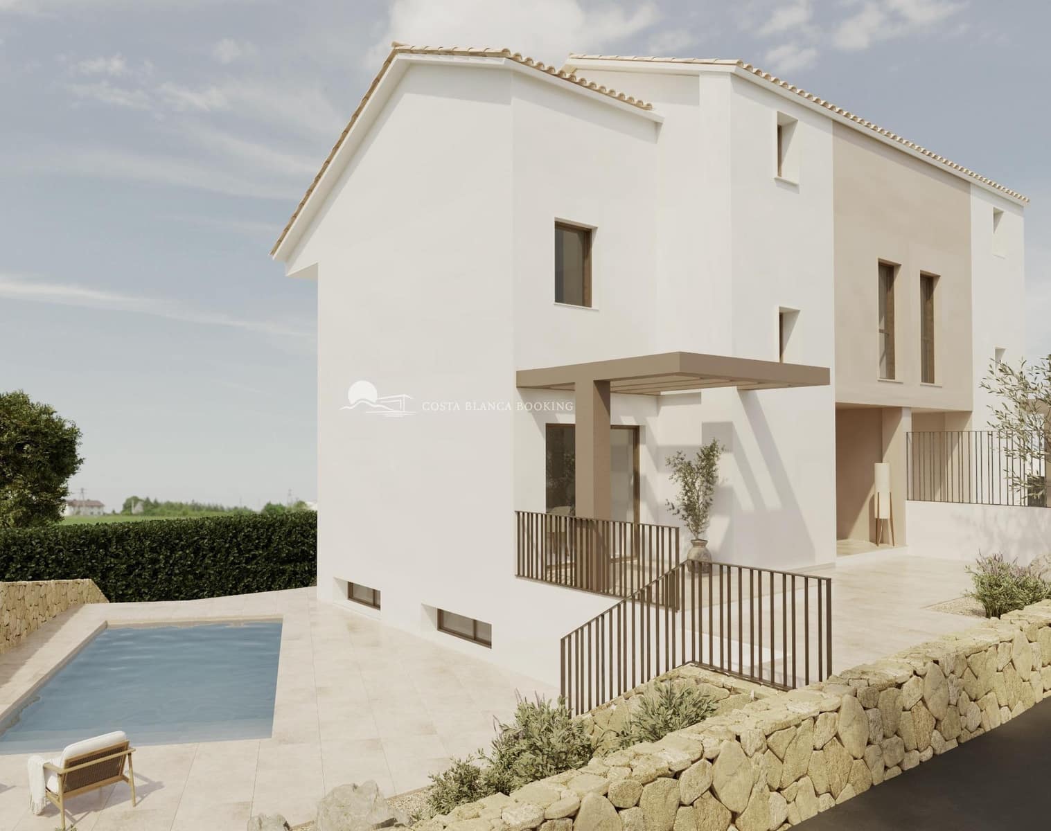 3 Zimmer Doppelhaus zu verkaufen in La Nucia mit Pool Garage - 594.000 € (Ref: 9929309)