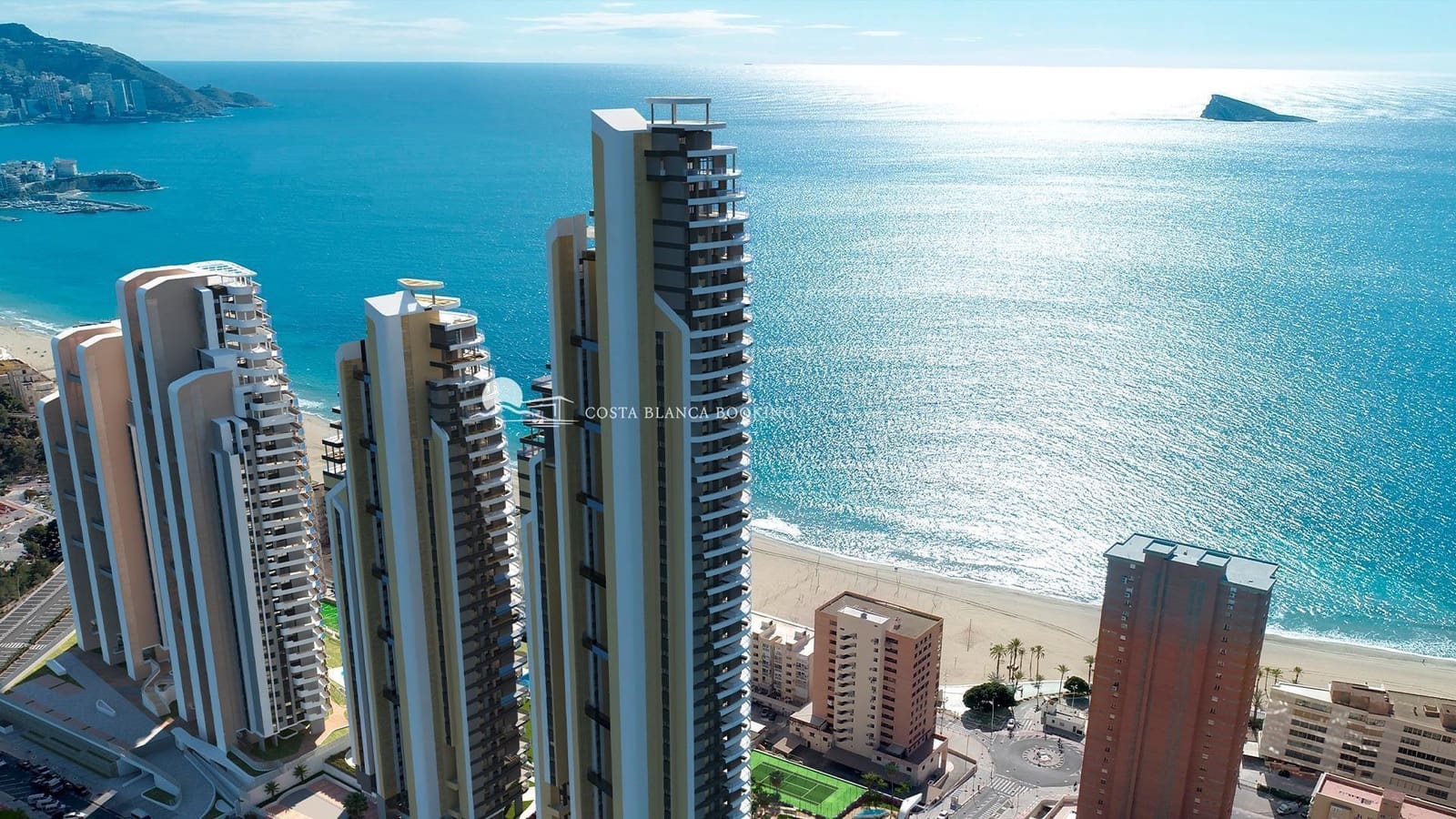 2 chambre Appartement à vendre à Benidorm avec piscine garage - 904 100 € (Ref: 9939903)