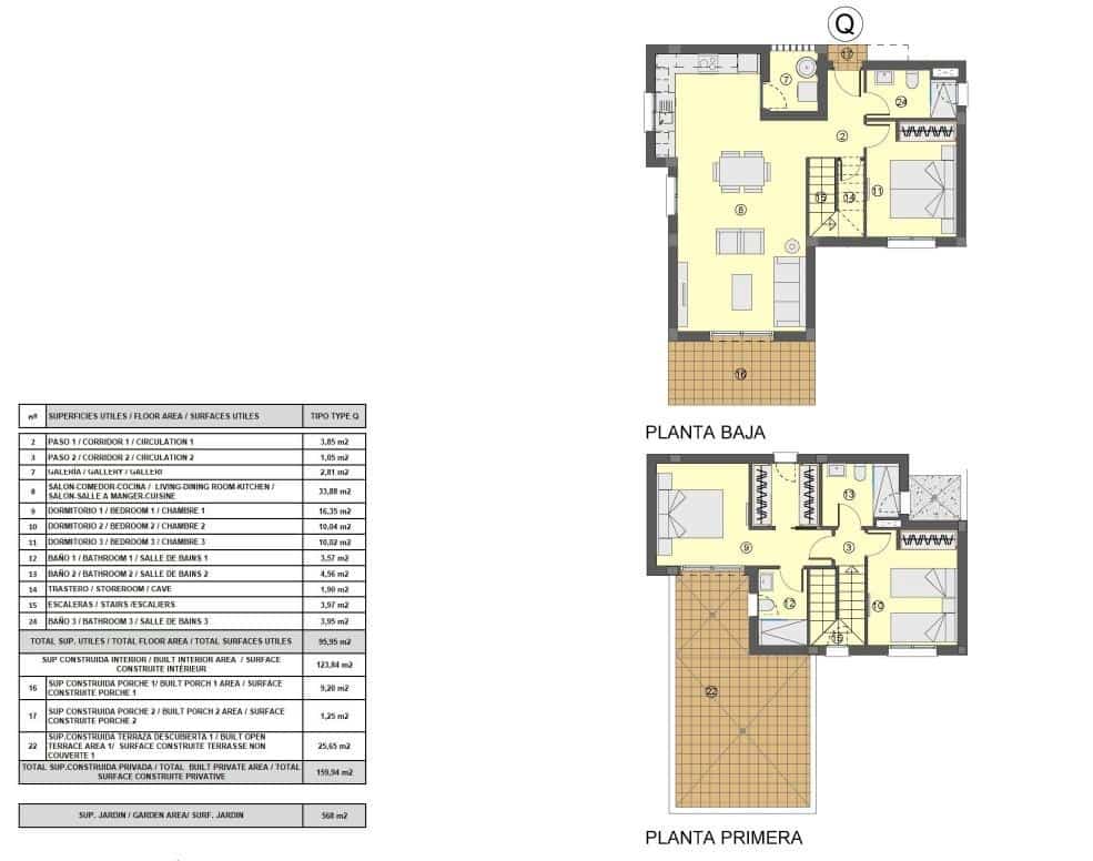 3 quarto Moradia para venda em Busot com garagem - 409 000 € (Ref: 9954190)