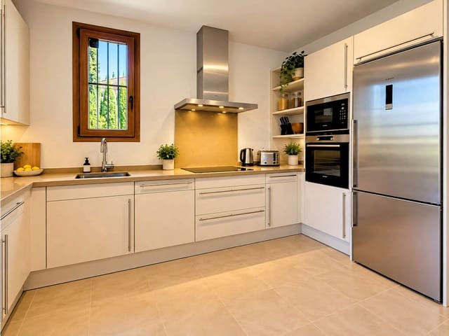 Chalet de 3 habitaciones en New Golden Mile, Estepona en venta con piscina garaje - 1.200.000 € (Ref: 10115441)