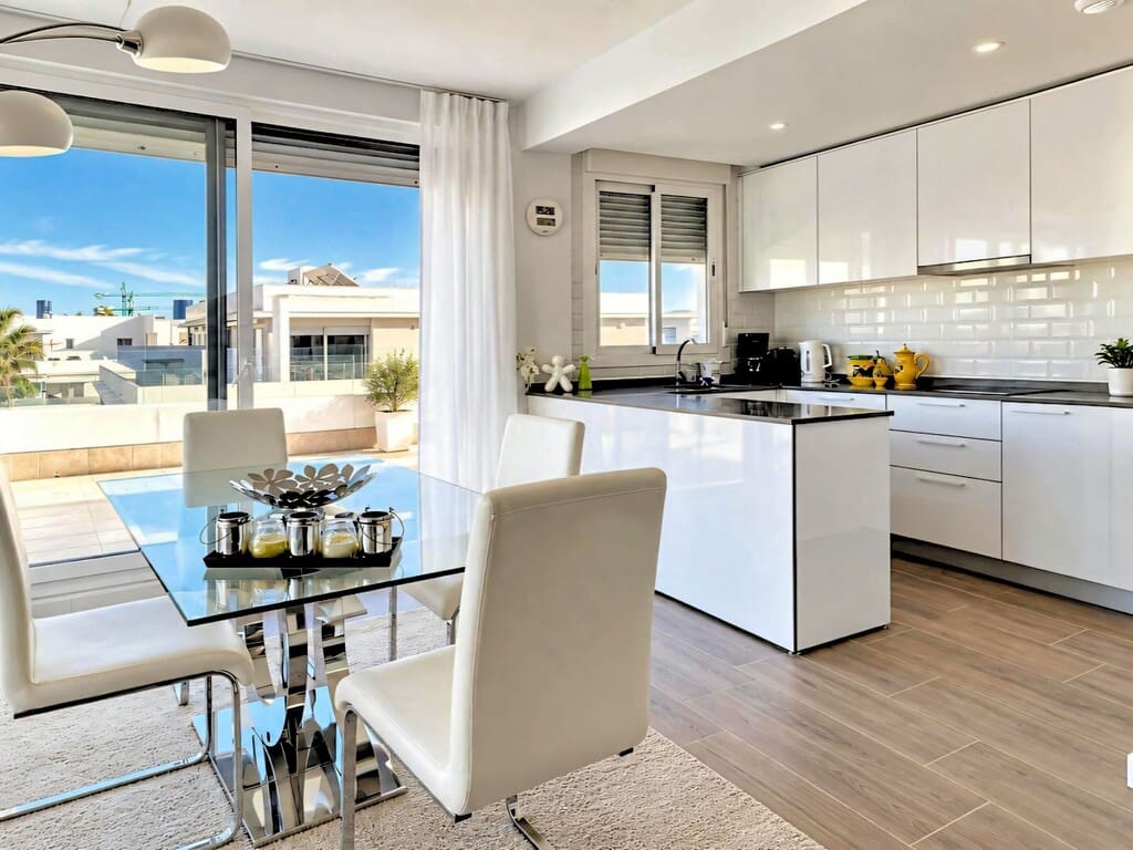 2 sypialnia Penthouse na sprzedaż w Nueva Andalucia z basenem garażem - 554 000 € (Ref: 10131289)