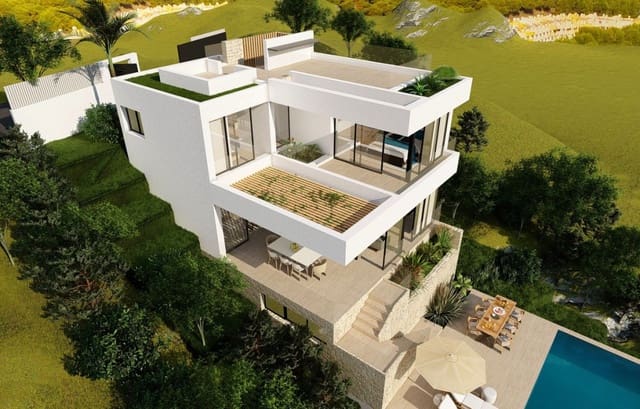 4 sypialnia Willa na sprzedaż w Mijas Costa, Mijas z basenem - 1 165 000 € (Ref: 7429803)