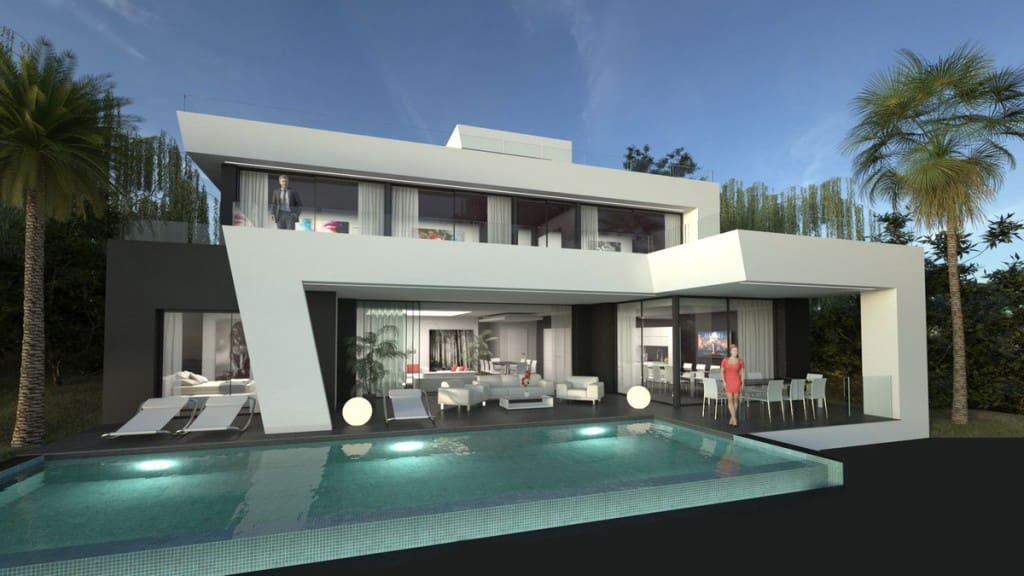 4 chambre Villa/Maison à vendre à Estepona avec piscine garage - 2 495 000 € (Ref: 8107519)