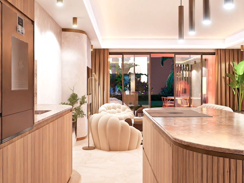 4 soveværelse Byhus til salg i Golden Mile med swimmingpool garage - € 1.995.000 (Ref: 9012366)