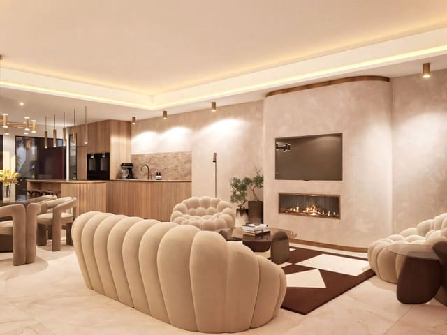 Casa de 4 habitaciones en Golden Mile, Marbella en venta con piscina garaje - 1.995.000 € (Ref: 9012366)