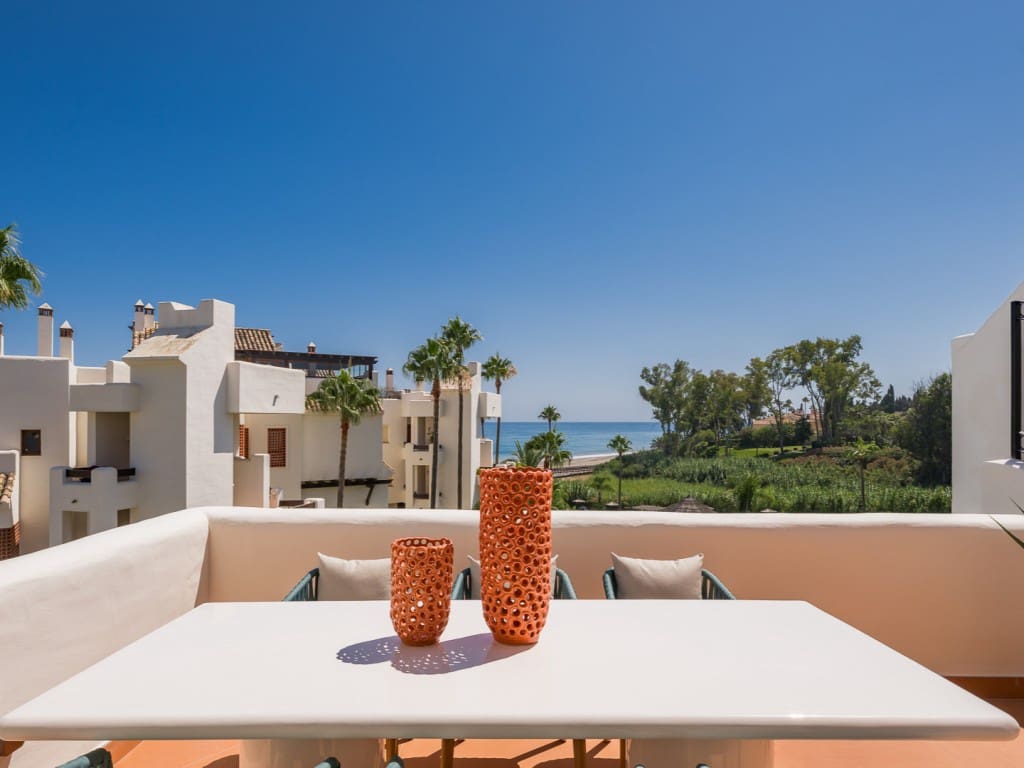 3 chambre Penthouse à vendre à New Golden Mile avec piscine - 2 695 000 € (Ref: 9204302)